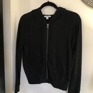 James Perse Cotton Zip-up Hoodie